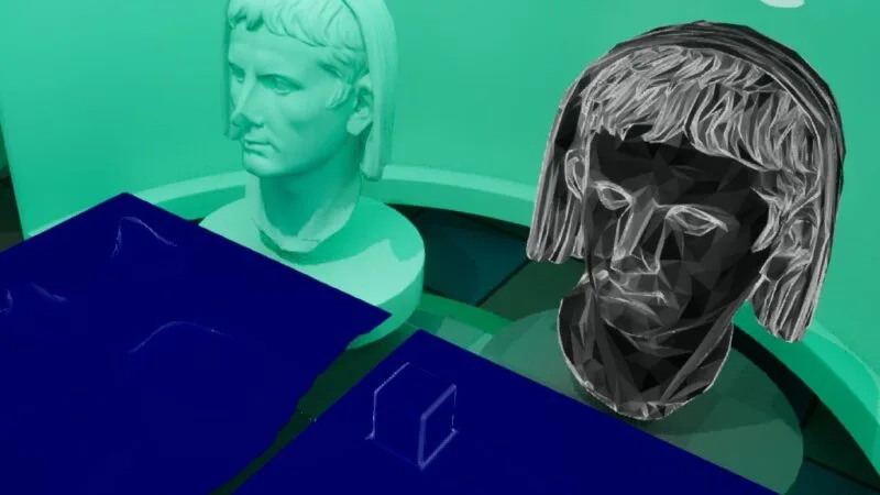 Materiale che rileva la curvatura della superfice ne crea una maschera e la mostra come diffuse