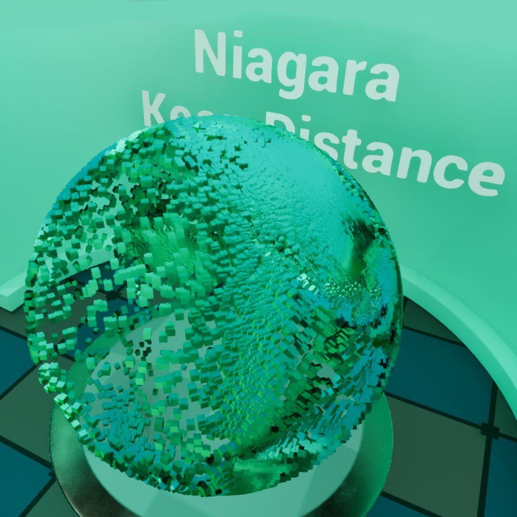 Particellare Niagara con Mesh renderer e funzioni avanzate